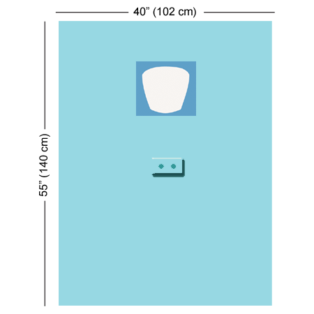 OduDrape Oculoplasty Surgical Drape